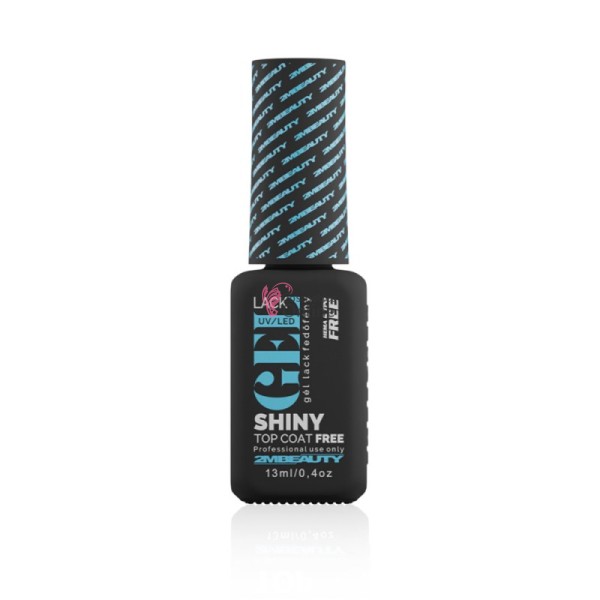 Top Coat UV 2M Beauty, Gellack Shiny Top Hema Free 13 ml